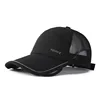 Men Summer Sun-Visor Hat UV Outdoor Breathable Sports Fishing Baseball Cap Male Large Brim Sunshade Trucker Headwear Gentlemen 3