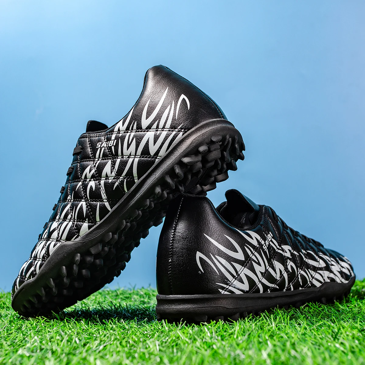 Football Shoes Professional football shoes TF broken nail outdoor sports training shoes anti slip and wear-resistant