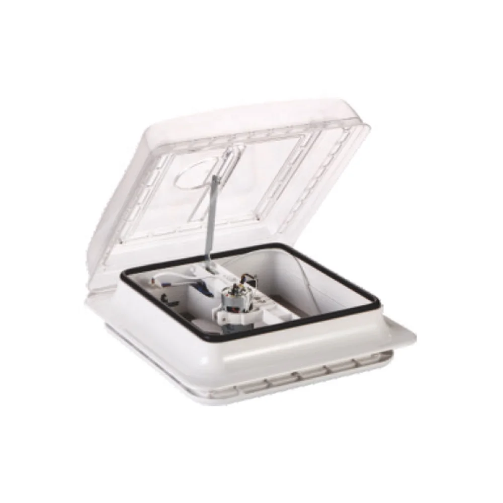 

512 14in. RV Camper Trailer Universal White Roof Vent Standard Mount