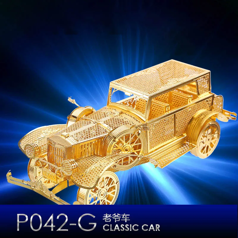 

Metalhead 3D DIY Metal Puzzle Model Classic Cars 3D Laser Cut Assemble Jigsaw Toys Decoration GIFT For Adult
