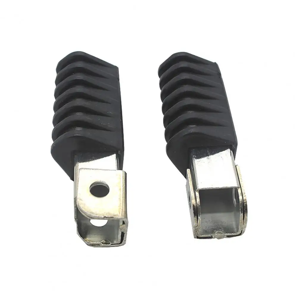 

2Pcs Compact Motorbike Pedal Rust-proof Rubber Pedal Anti-scratch Foot Pedal Replacement YP546