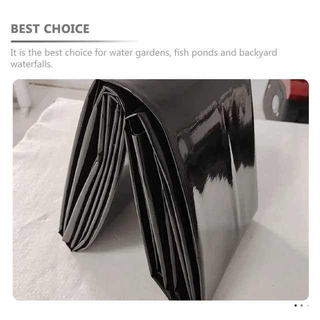 Tavak Szivárgásgátló Membránellátás Vízkerti Film Vízálló Tarp Hdpe Szövet Nagy Teherbírású Tarps Bélés - Image 6
