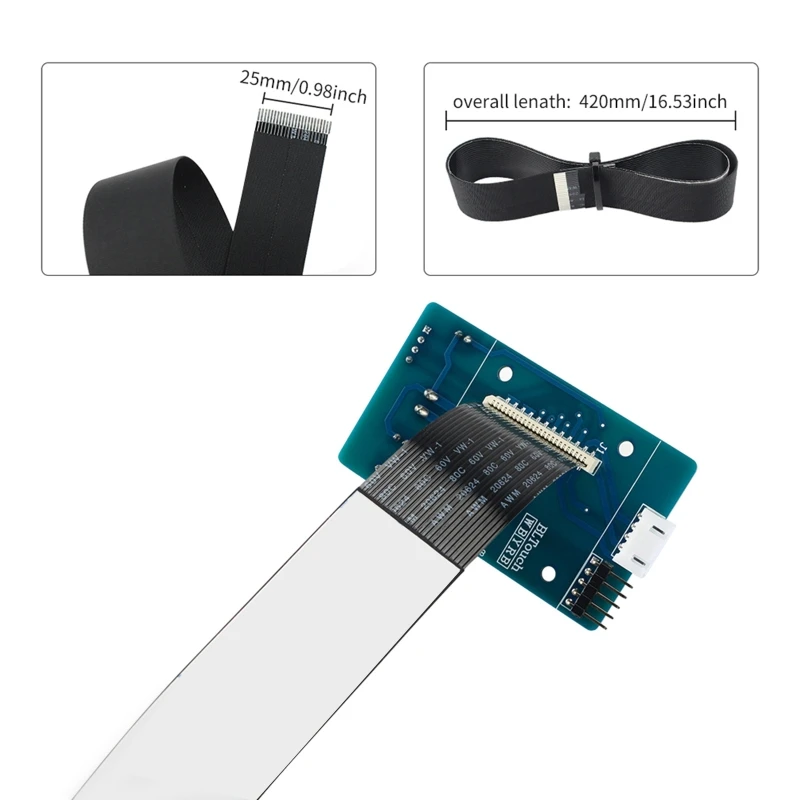 24Pin FPC 플렉스 케이블 어댑터 보드 배선 커넥터용 Sidewinder용