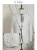 Turkish style high quality luxury full men's suit elegant leisure beige banquet luxury man jacket Slim-Fit business office