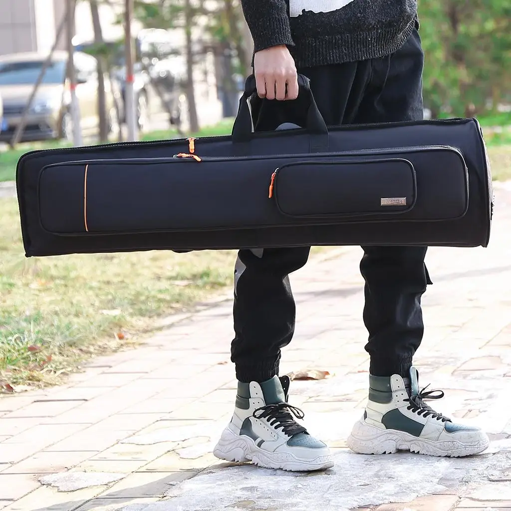 

Durable Oxford Tenor Trombone Gig Bag Musical Instrument Case Harsona Pack
