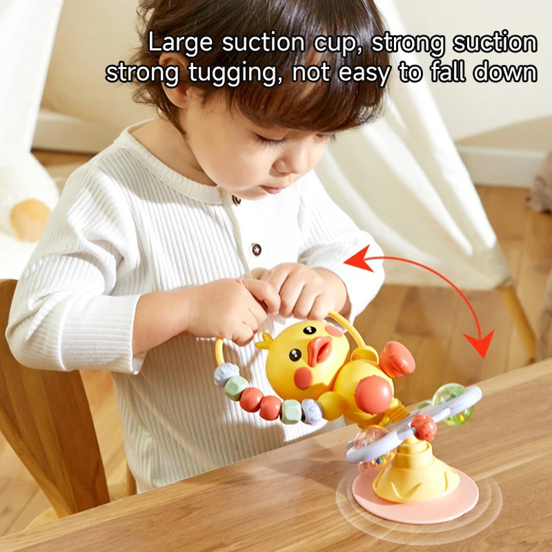 Baby Cartoon Soothing Rattle Set 4