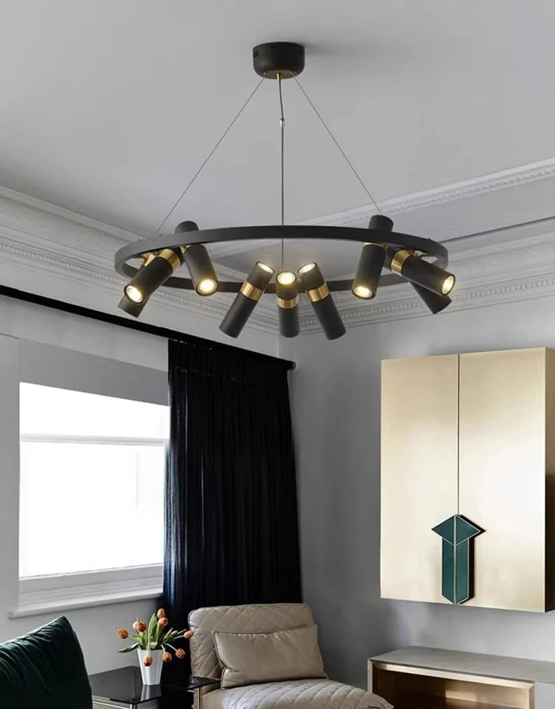 Description Picture 2 of itemModern dine dining room Pendant lights indoor lighting Ceiling lamp hanging light led Chandeliers for living room indoor lightin