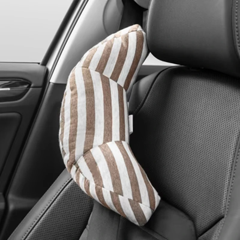 Appui-tête de siège de voiture, Support de tête de couchage pour enfants, ceinture d'épaule, housse de cou pour enfants, accessoires de voiture de voyage