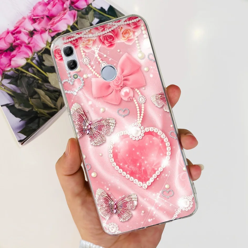 Fashion Butterfly Transparent Silicone Case - Stylish Bumper Cover