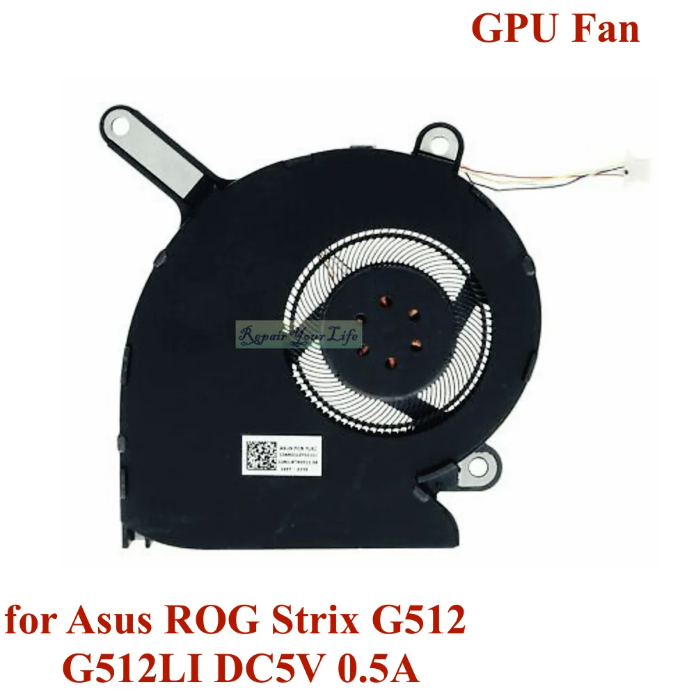 Ventiladores de Refrigeração para Asus Rog Strix G512li G531gt G531gu G512li-bi7n10 13n0t02111 13n0l0t01011 Dc5v G512 - Imagem 3