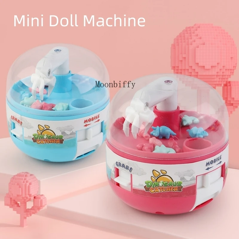 Mini Dinosaur Gashapon Toys Doll Machine Kids Operated Play Game Mini Claw Catch Toy Crane Doll Machines Regali Di Compleanno Per Bambini