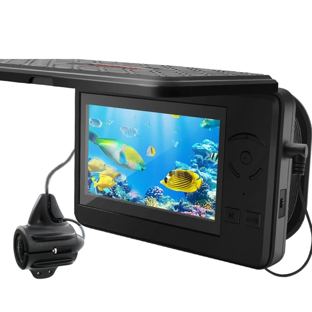 Waterproof Underwater Fishing Camera Portable Video Fish Finder DVR Camera  with 4.3 Inch LCD Display For Ice Lake Boat Fishing