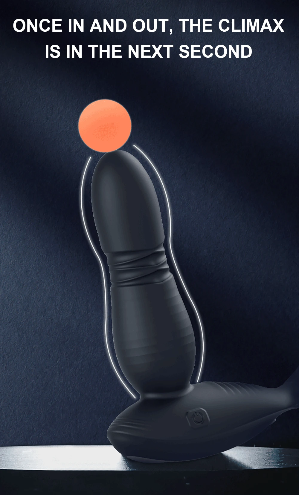 Plug Telescopic Anal Vibrators Male Prostate Massage Wireless Control Silicone Stimulate Butt Delay Ejacul_voghion.com