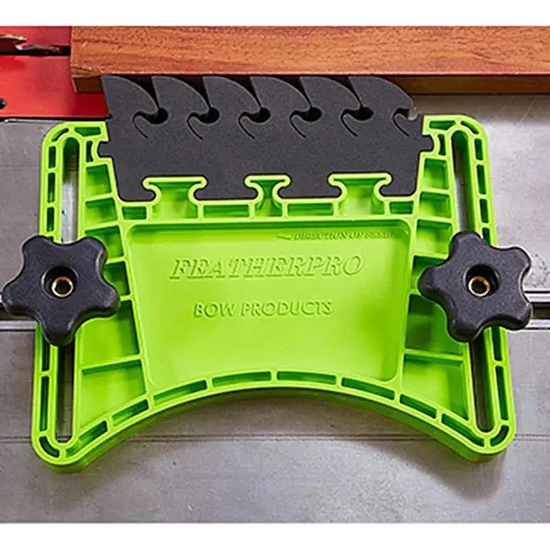 Featherboards For Router High Density Adjustable Bow Featherboard Auxiliary Tools Wear-Resistant Woodworking Tools Low Noise 3