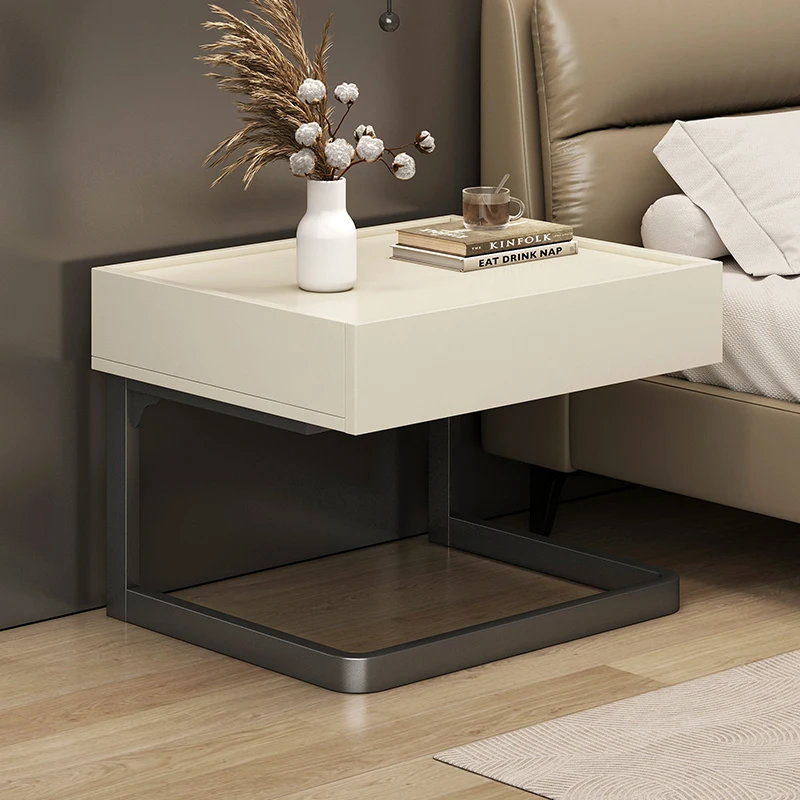 

Спальные ночные столики в скандинавском стиле, маленькие минималистичные красивые прикроватные столики в стиле эстетики, простой дизайн, мебель для спальни