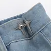Adjustable Clips for Pants Fastener Pants Pin Retractable Button Loose Button for Waist for Jeans Perfect Fit Reduce Waist 5