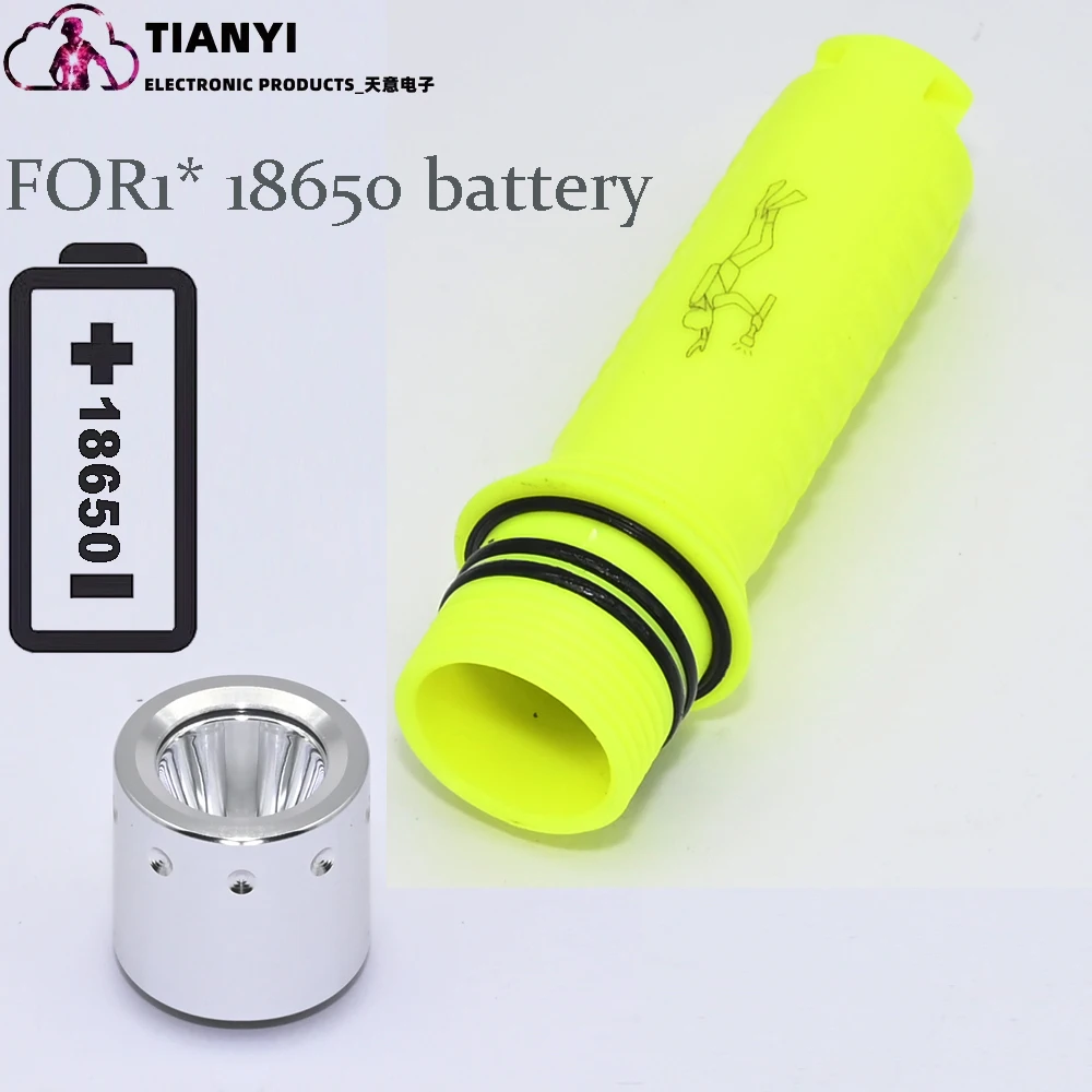 Diving Flashlight 1100 Lumen Waterproof Underwater Torch For Scuba_voghion.com