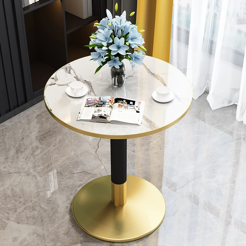 

Simple Modern Conference Table Small round Table Occasional Table Small Apartment round Dining Table