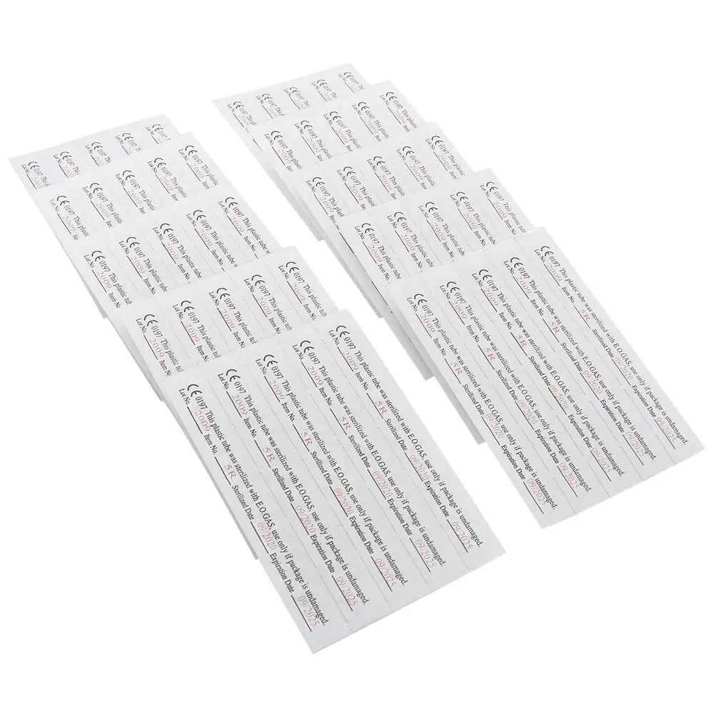 Disposable Plastic Long Tattoo Tips 3/5/7/9/11/14RT Size 50PCS For Supplies