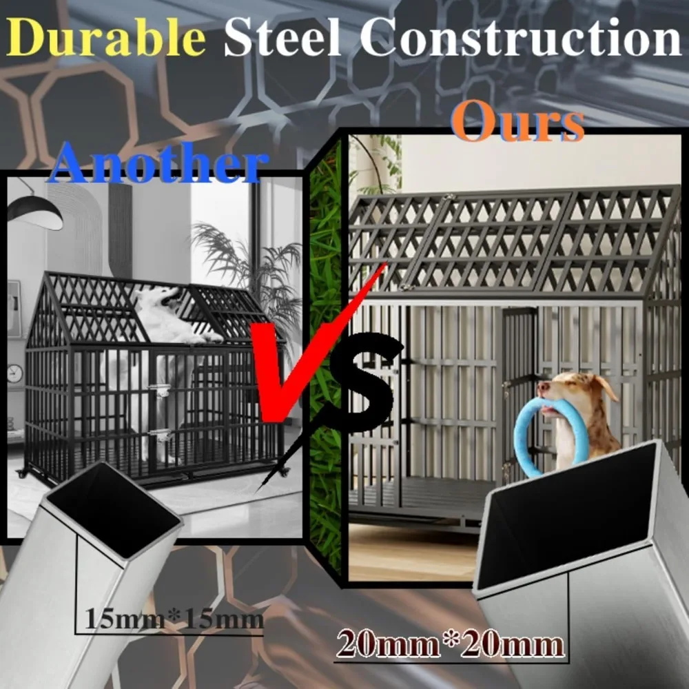 Large Heavy Duty Dog Crate 3