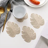 1pcs Heat Insulation Table Placemats Dining Table Mat Drink Cup Coasters Glasses Kitchen Mat PVC Non-Slip Hot Pad Placemat 5