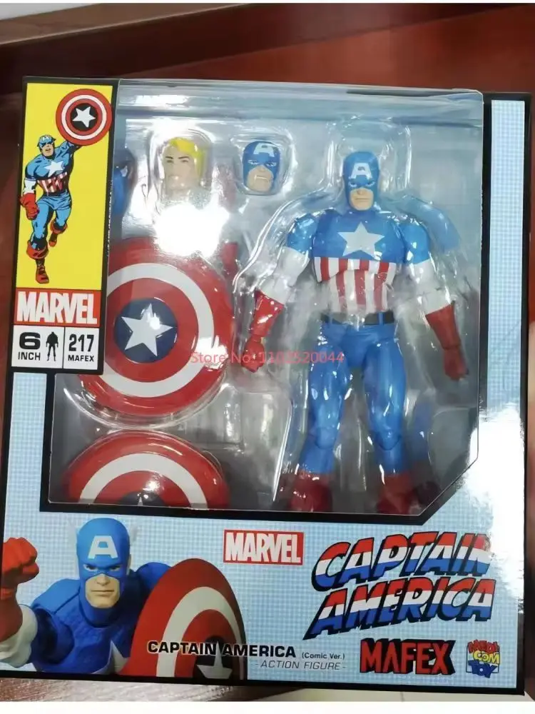 In Stock Original Medicom Toy Mafex No.217 No.220 Captain America