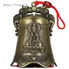 Alloy Wind Chime Car Pendant Buddhist Hall Ornament Supplies Lucky Fortune Fengshui Craft Home Bell Decoration Customized Gift 1