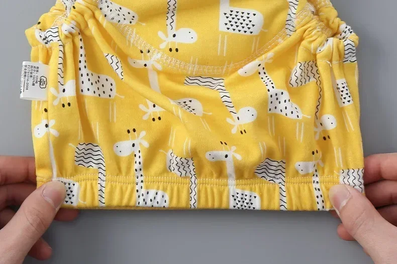 6 Layer Waterproof Reusable Cotton Baby Training Pants Infant Shorts Underwear Cloth Baby Diaper Nappies Panties