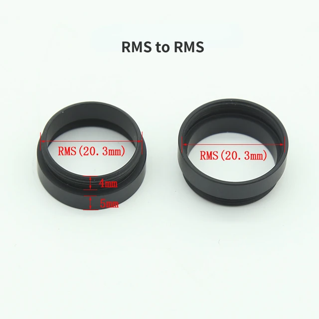 M25 M26 M27 M42 RMS Thread Adapter Rings Objective lens Converter