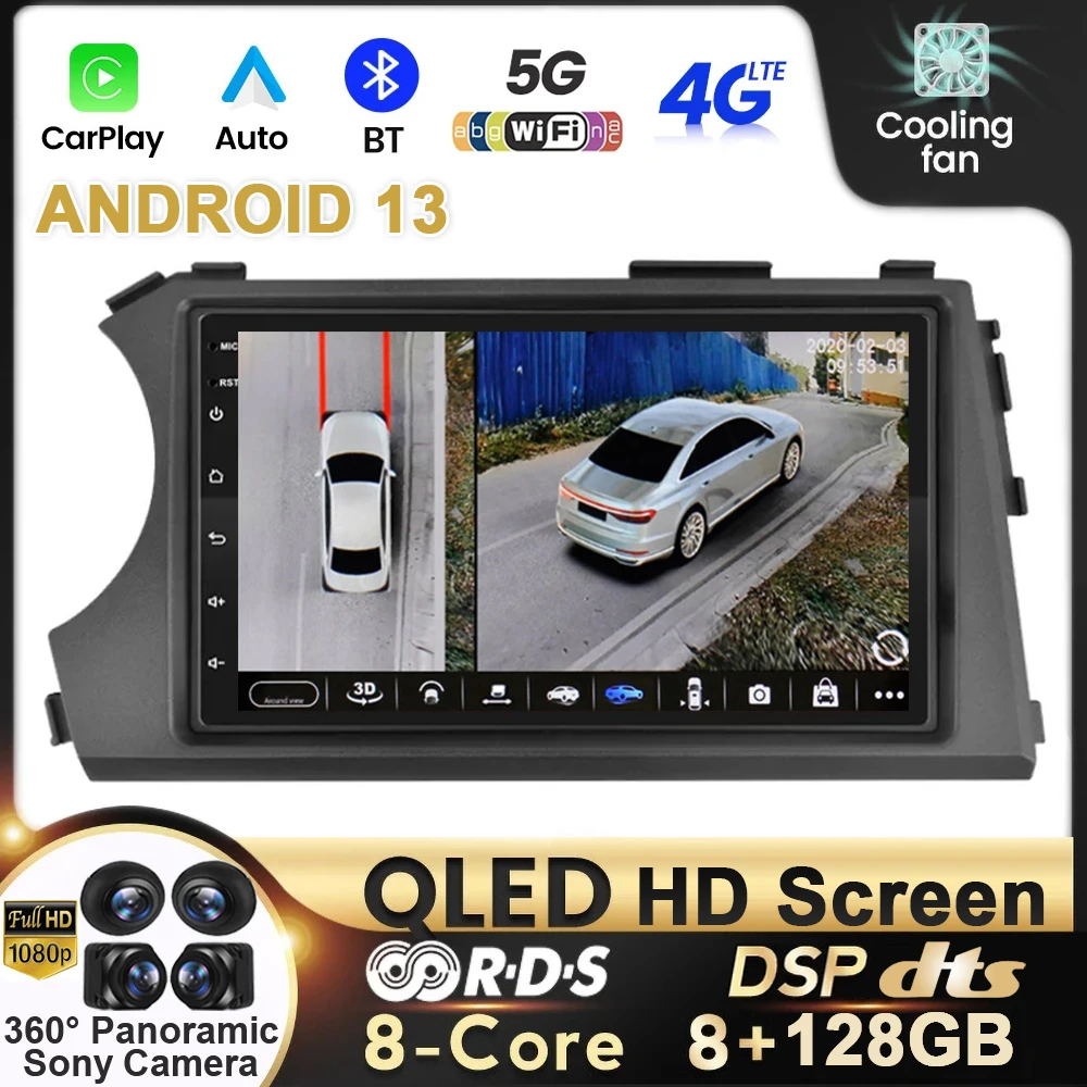 

Android 13 автомобильный радиоприемник Carplay GPS для Ssangyong Kyron Actyon 2005 2006 2007 2008 2009 2010-2013 Bluetooth мультимедийный плеер Авто