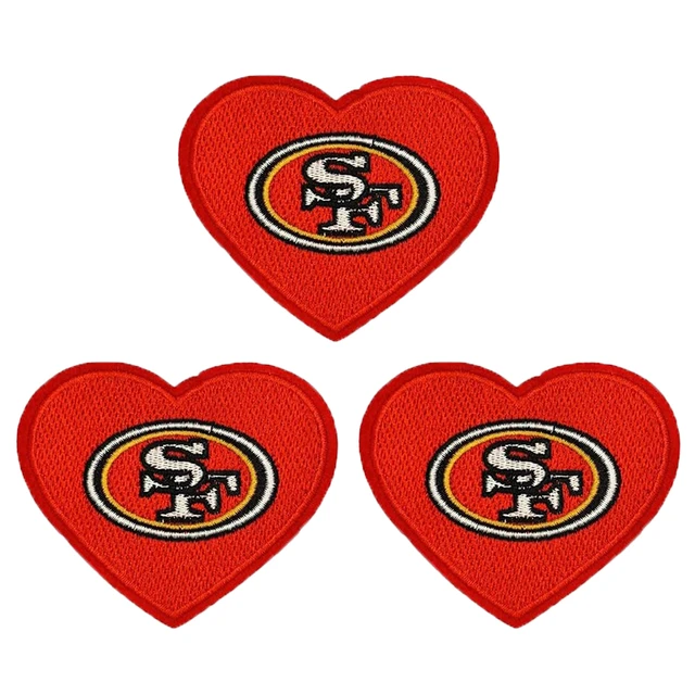 San Francisco 49ers Patch Iron On Embroidered Patch ~USA FREE