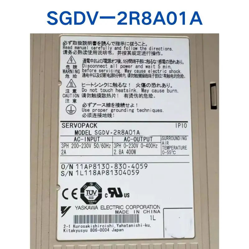 새 제품 또는 중고 테스트 완료된 OK 서보 드라이브 SGDV-2R8A01A