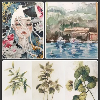 300g Watercolor Postcard Paper 1