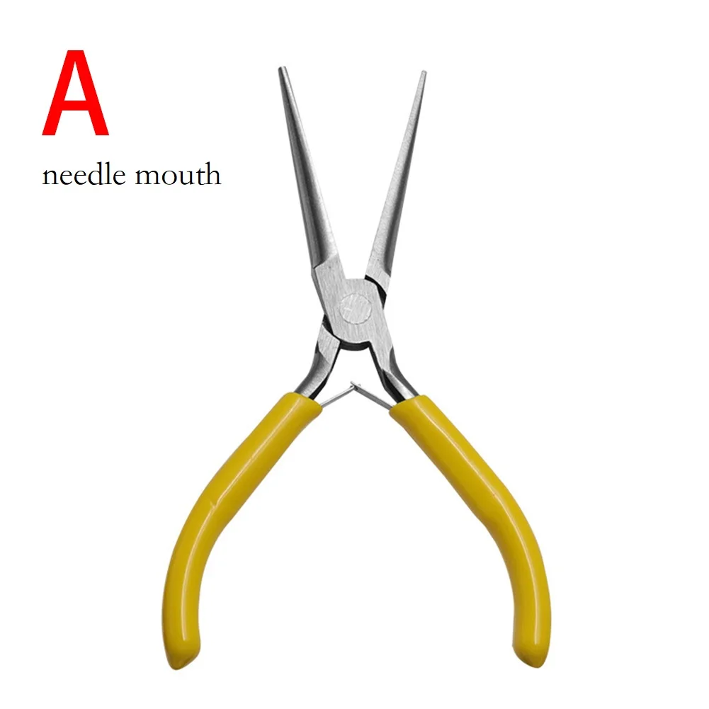 

Multipurpose Long Nose Jewelry Pliers Tools Kit Cutting Wire Tool with Comfortable Insulate Grip Ideal for Jewelry Processing