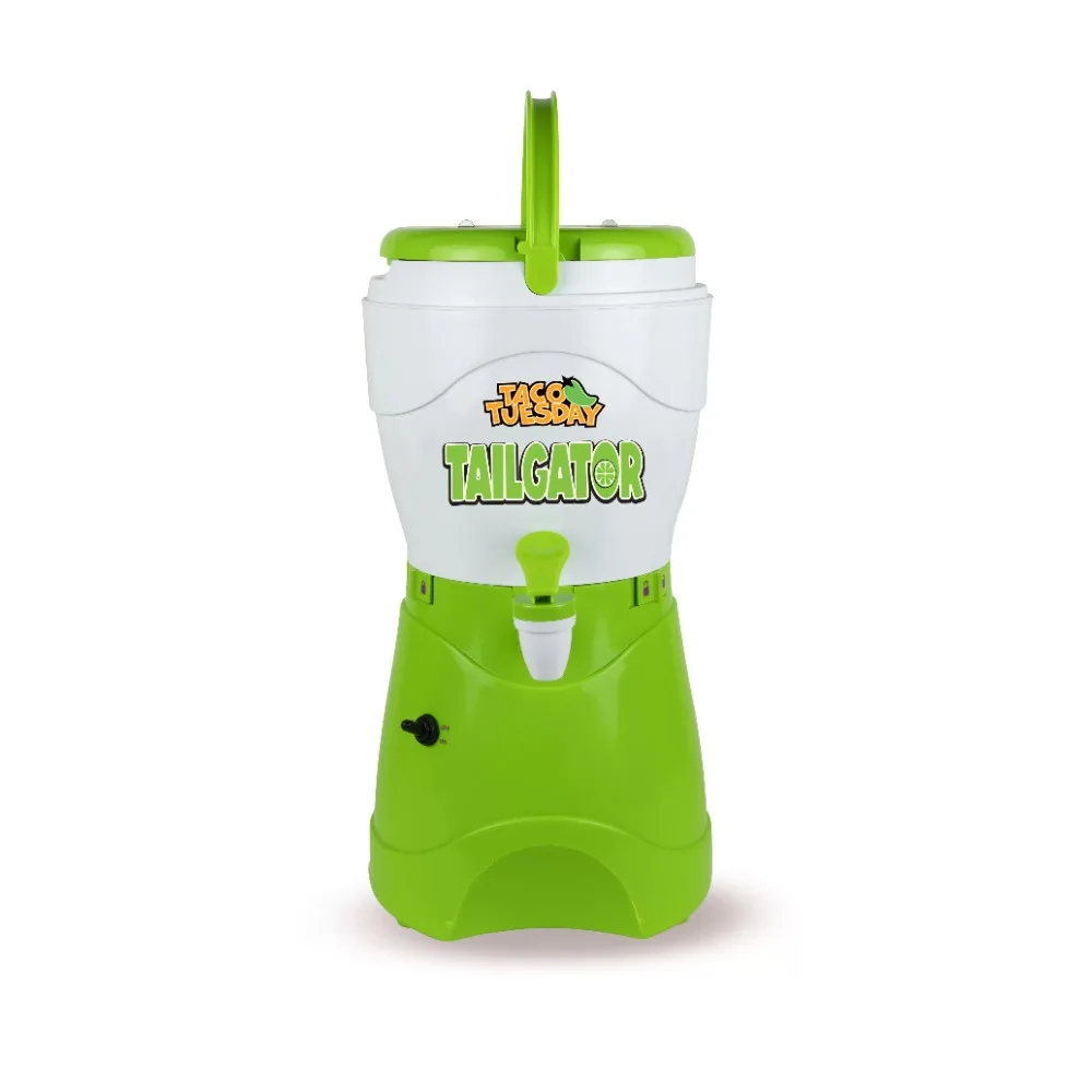 

Taco Tuesday TTMSBINV1WG 1-Gallon AC/DC Tailgater Party Margarita & Slush Machine, Green