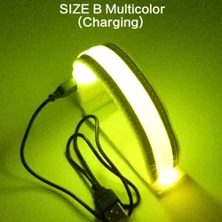 LED Rechargeable Safety Armband for Nighttime Outdoor Activities (Multicolor)