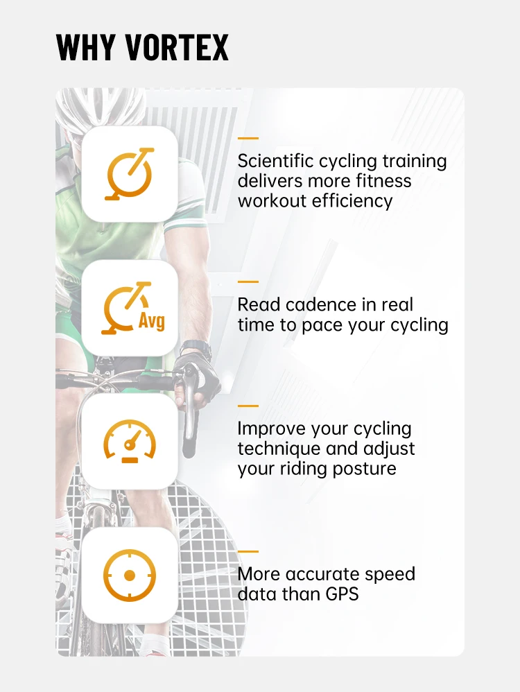 XOSS Vortex pripevnený na bicyklovom kolese