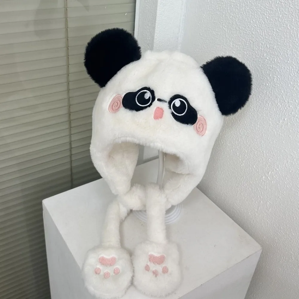 Breathable Kawaii Baby Ear Protection Hat Lamb Coldproof Capybara Hooded Scarf Creative Cute Cartoon Beanie Caps Infant