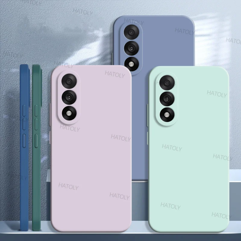 Shockproof Luxury TPU Liquid Silicone Protective Phone Case Cover