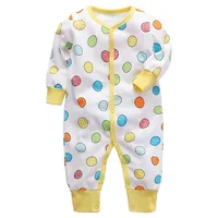 Newborn Romper Cotton Baby Girl Playsuit Jumpsuit Autumn Winter Toddler Outfit Infant Baby Clothing Jumpsuit suit Homewear 3