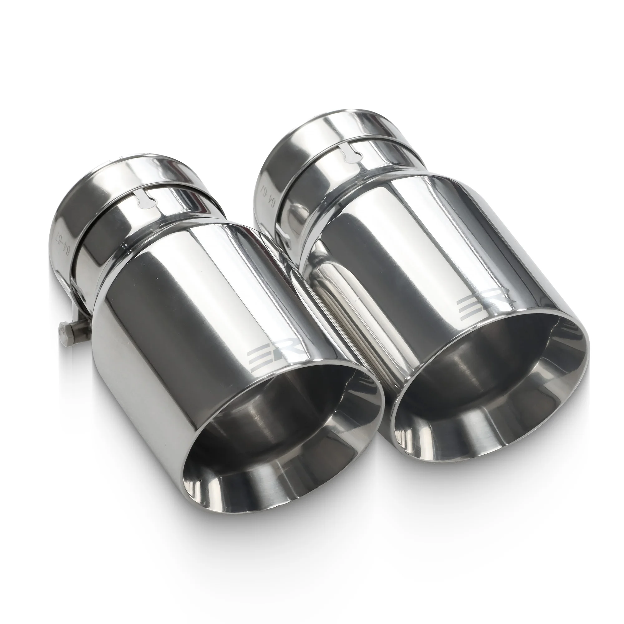 Exhaust Muffler Tip Exhaust Trim Pipe Exhaust Pipe Muffler Exhaust Racing Exhaust Tip Stainless Steel Universal tail pipe decoration nozzles stainless Muffler Tail Tips Modify