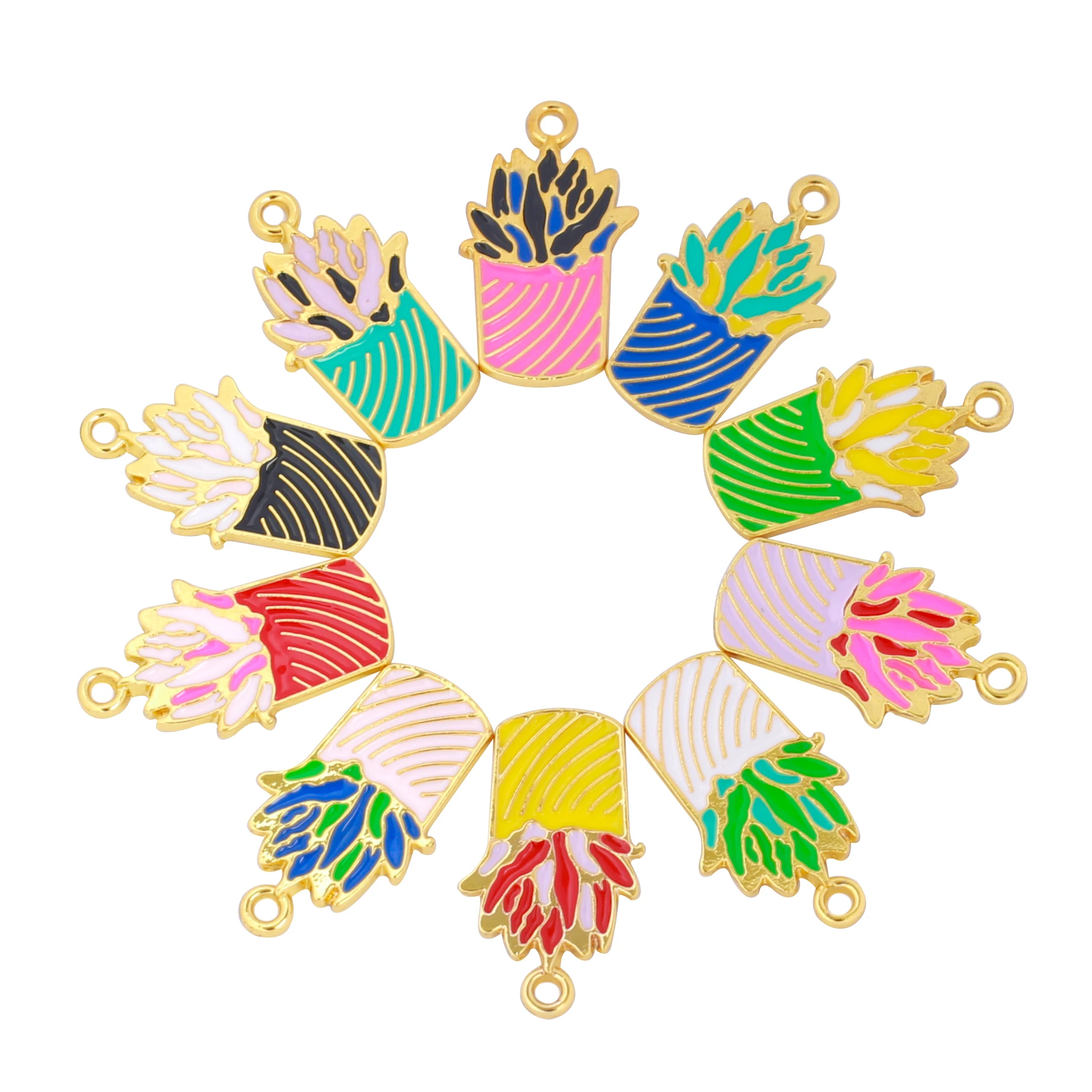 

Подвески из сплава в виде цветка, кактуса, подходят для изготовления ювелирных изделий своими руками, размер 23, 30 шт.