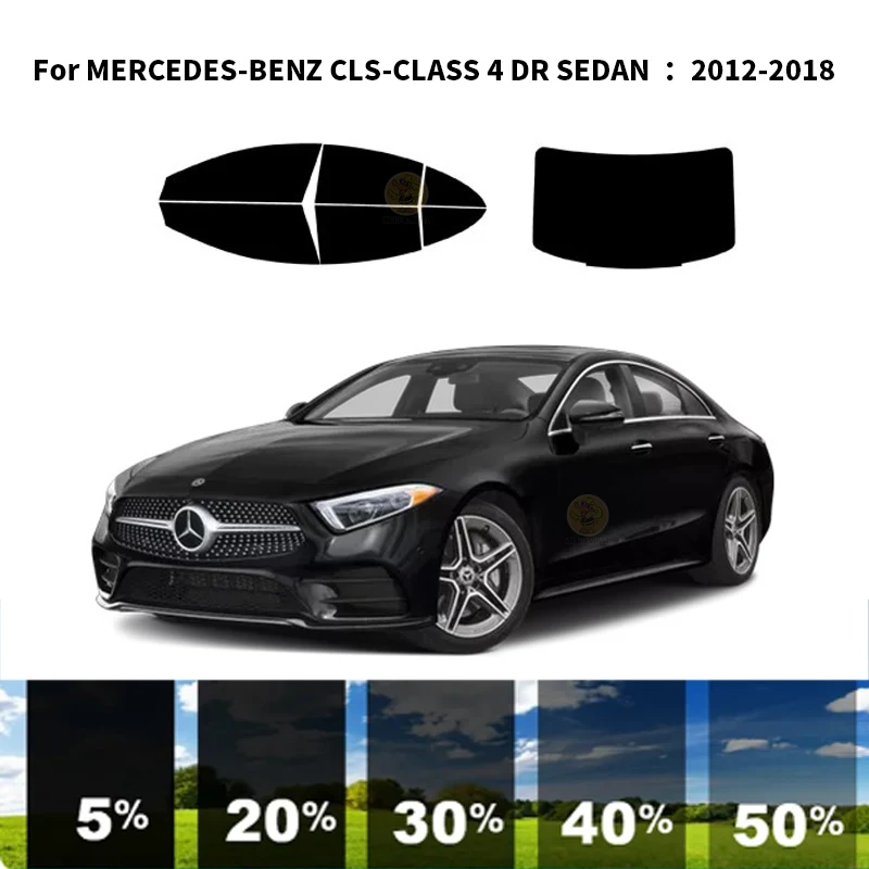 

Precut nanoceramics car UV Window Tint Kit Automotive Window Film For MERCEDES-BENZ CLS-CLASS C257 4 DR SEDAN 2019-2023