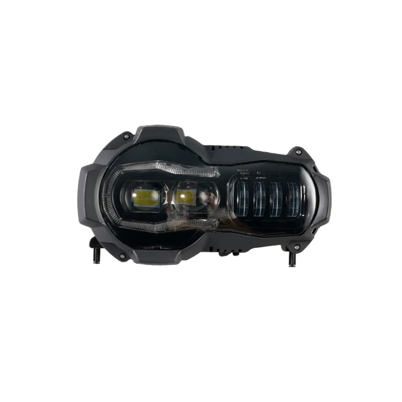 2023 Black LED Headlight With HI/LO Beam And Drl Headlight For BMW R1200GS R 1200 GS ADV Adventure 2011+