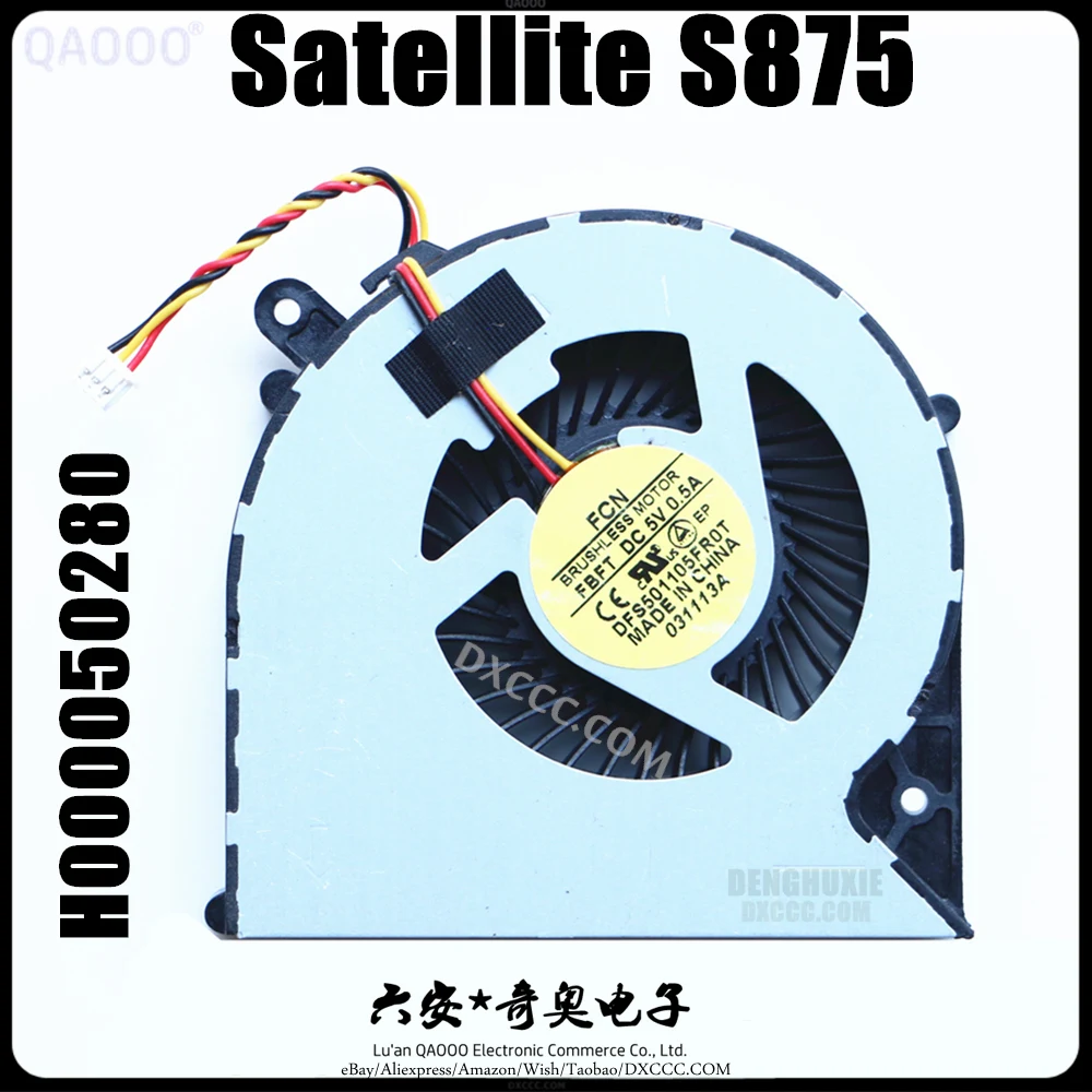 

Охлаждающий вентилятор для процессора ноутбука Toshiba Satellite S875 S875-S7370 S875-S S875-S7140 17,3 дюйма, охлаждающий вентилятор для процессора H000050280