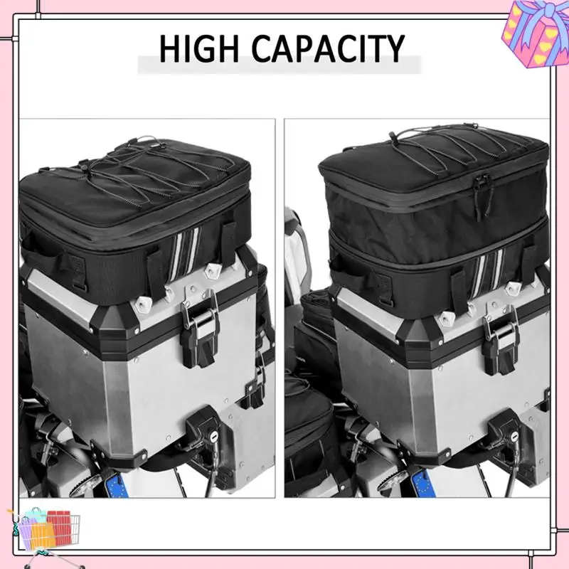 A77T-2PCS 오토바이 알루미늄 케이스 왼쪽 및 오른쪽 수하물 가방 BMW R1200GS R1250GS F650GS F700GS F750GS 용 뒷좌석 테일 박스 가방