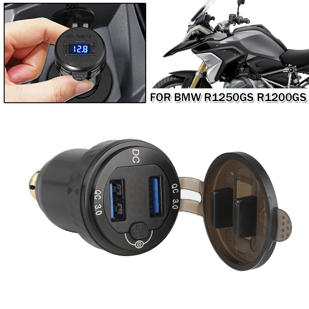 Bmw R1200gs Usb Charger Quick Charge 3.0 Dual Usb Charger Plug Socket