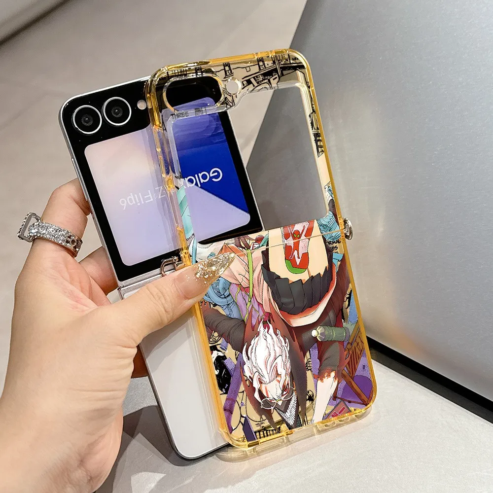 Anime Dandadan Hot Phone Case | Semi-Transparent Foldable Soft TPU Cover