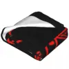 Inverted Pentagram With Baphomet Goat Blanket Flannel Lightweight Sofa Throw Blankets For Home Bedroom Office Throws Bedspread 4