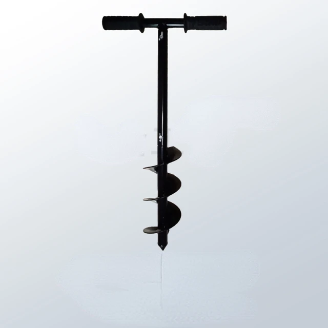 Manual Hand Earth Auger Fence Post Drill Soil Digger Hole Borer Digger